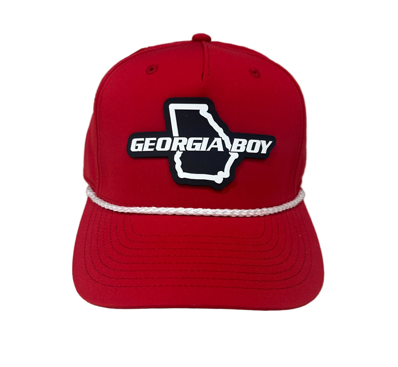 Georgia Boy Red Rope Snapback