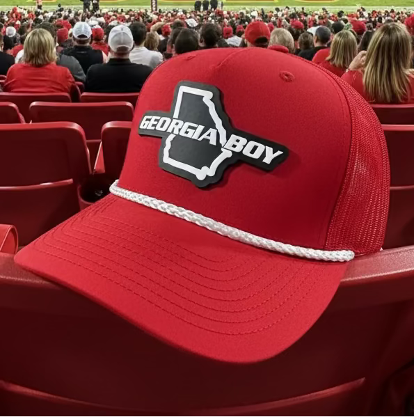 Georgia Boy Red Rope Snapback