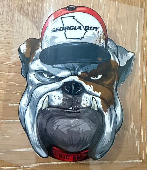 Georgia Boy Bulldawg Decal